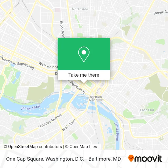 One Cap Square map