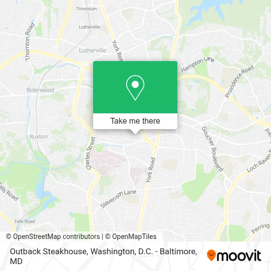 Outback Steakhouse map