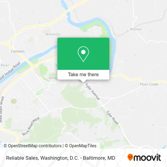 Reliable Sales map