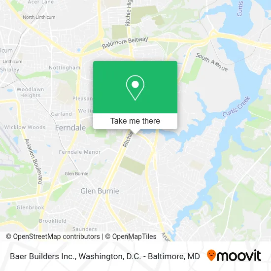 Baer Builders Inc. map