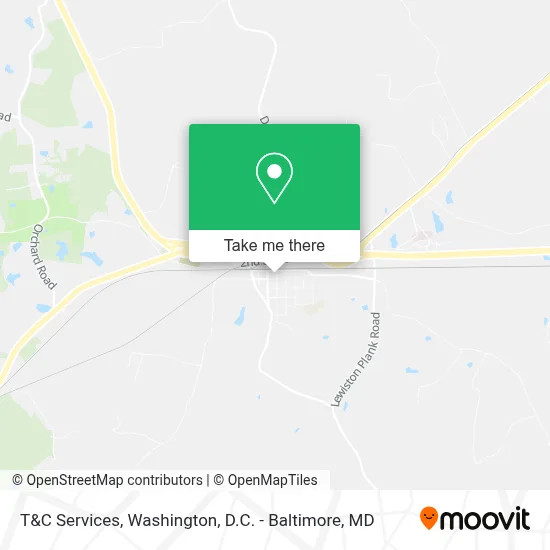 T&C Services map