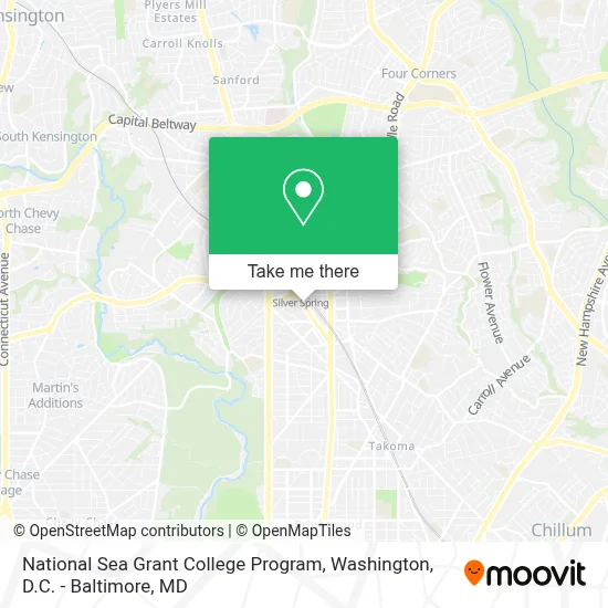 National Sea Grant College Program map