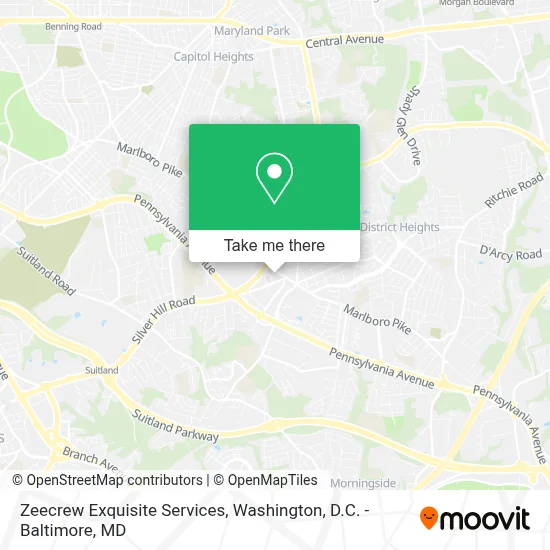 Zeecrew Exquisite Services map
