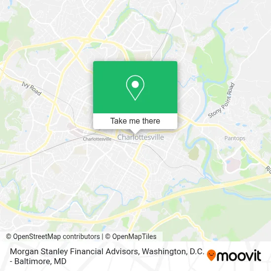Morgan Stanley Financial Advisors map