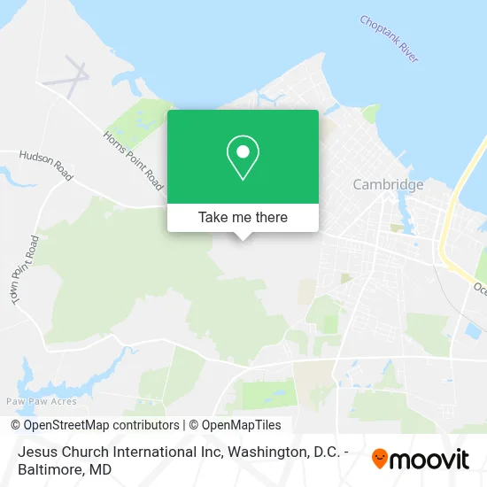 Jesus Church International Inc map