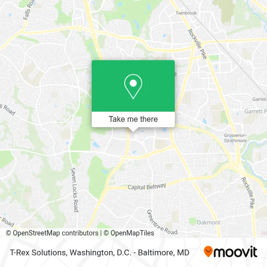 T-Rex Solutions map