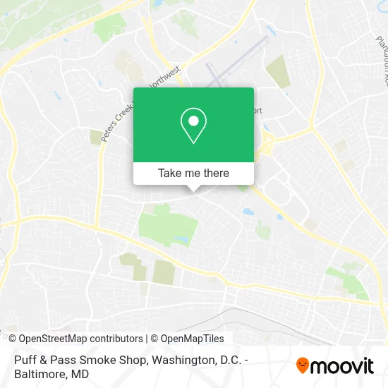 Puff & Pass Smoke Shop map