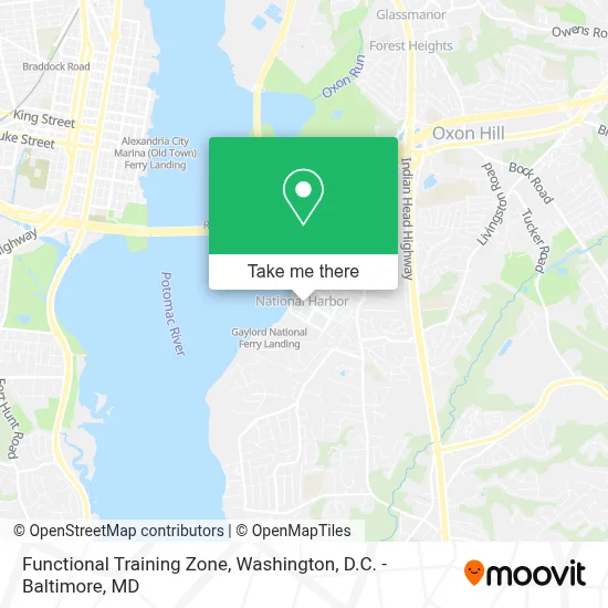 Functional Training Zone map