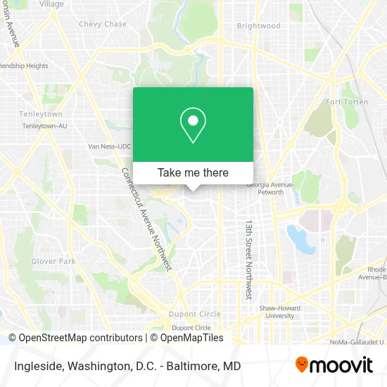 Ingleside map