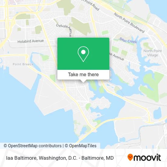 Iaa Baltimore map