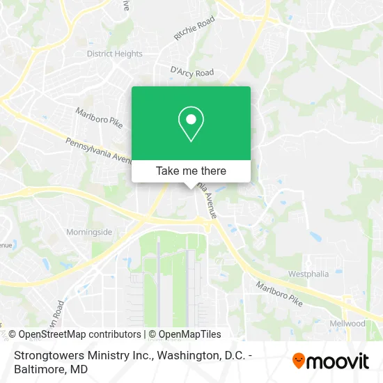 Strongtowers Ministry Inc. map