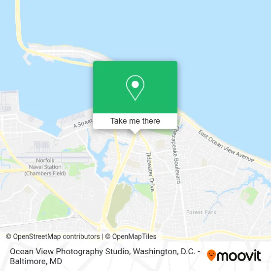 Ocean View Photography Studio map