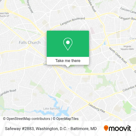 Safeway #2883 map