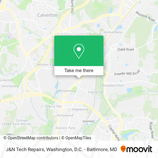 J&N Tech Repairs map