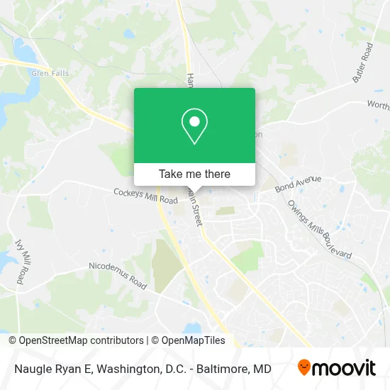Naugle Ryan E map