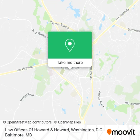 Law Offices Of Howard & Howard map
