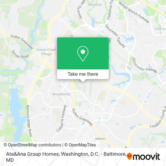 Ata&Ana Group Homes map