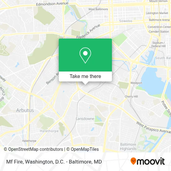 Mf Fire map