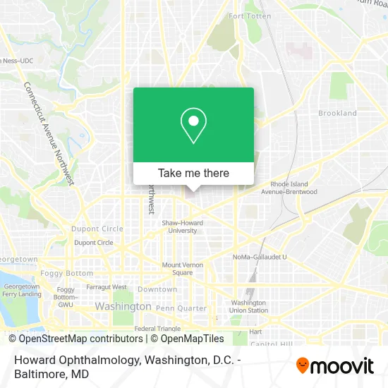 Howard Ophthalmology map