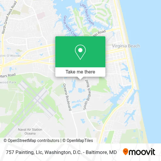 757 Painting, Llc map