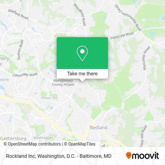 Rockland Inc map