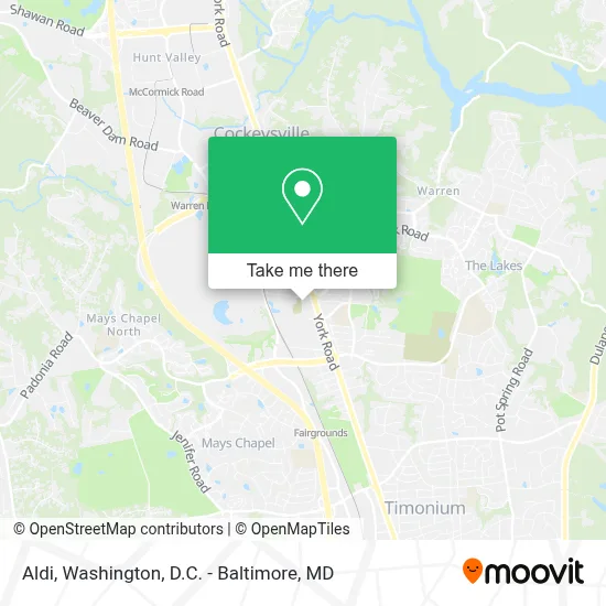 Aldi map