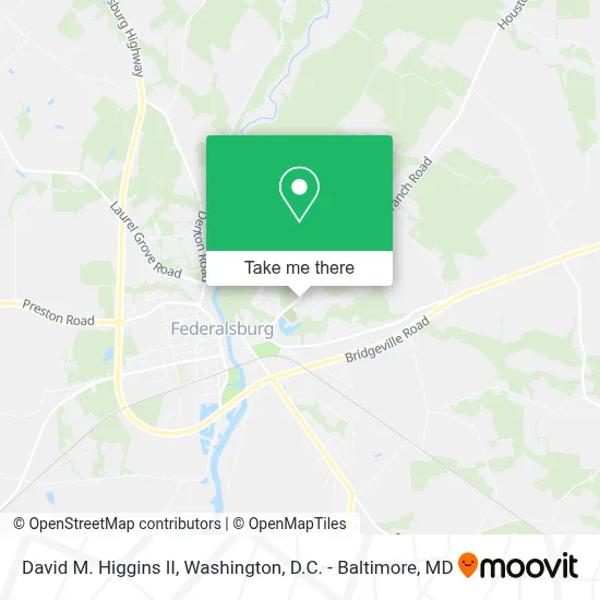 David M. Higgins II map