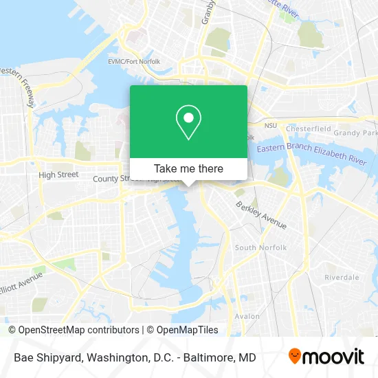 Bae Shipyard map