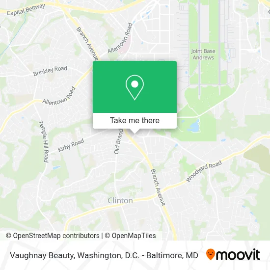 Vaughnay Beauty map