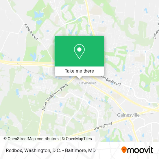Redbox map