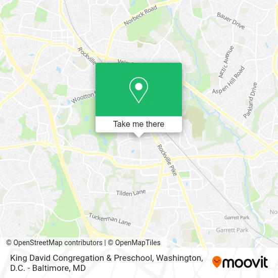 King David Congregation & Preschool map