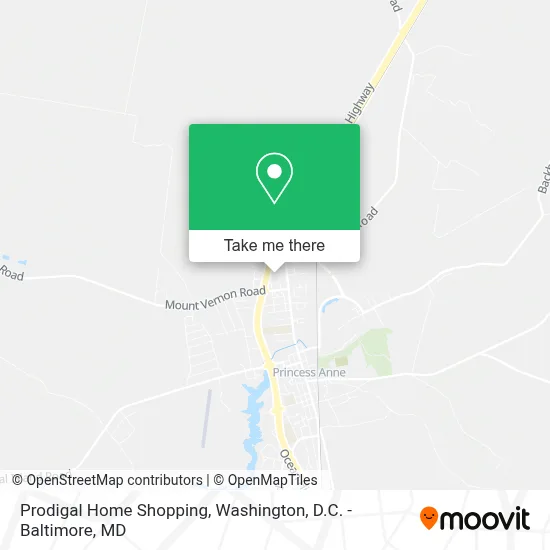 Prodigal Home Shopping map