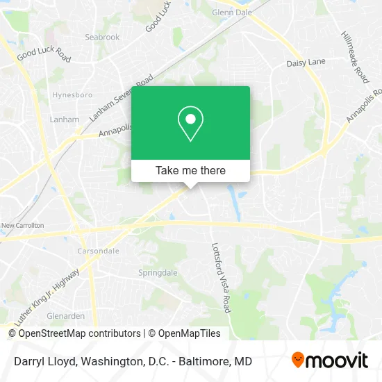 Darryl Lloyd map