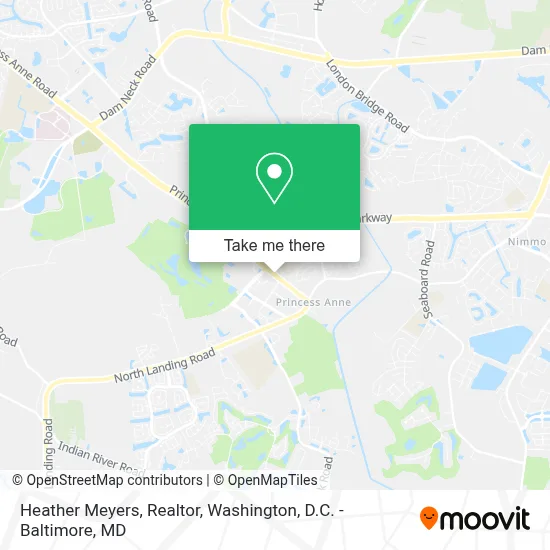 Heather Meyers, Realtor map