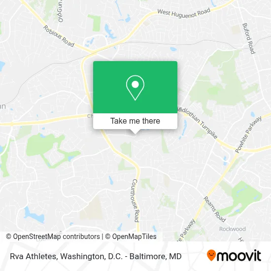 Rva Athletes map