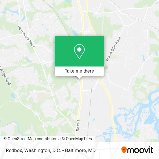 Redbox map
