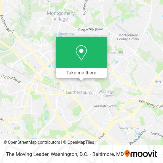 The Moving Leader map