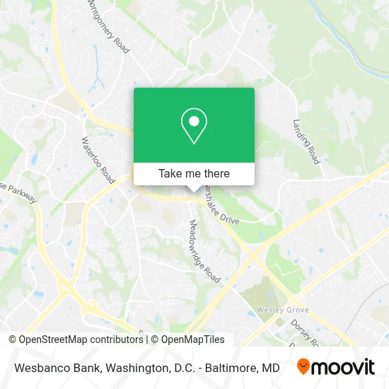 Wesbanco Bank map