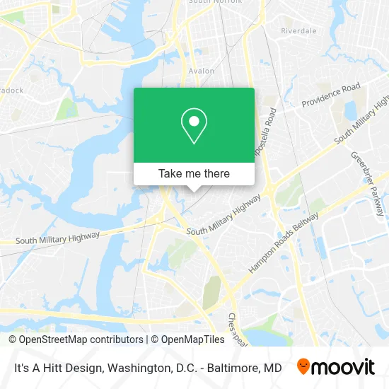 It's A Hitt Design map