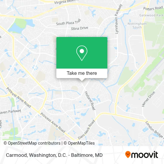 Carmood map