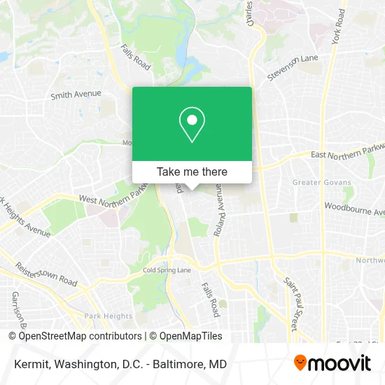 Kermit map