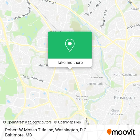Robert W Moses Title Inc map