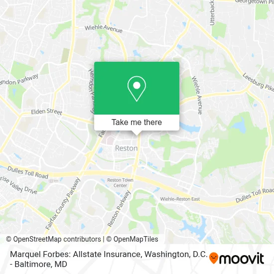 Marquel Forbes: Allstate Insurance map