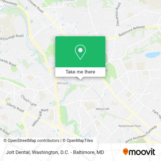 Jolt Dental map