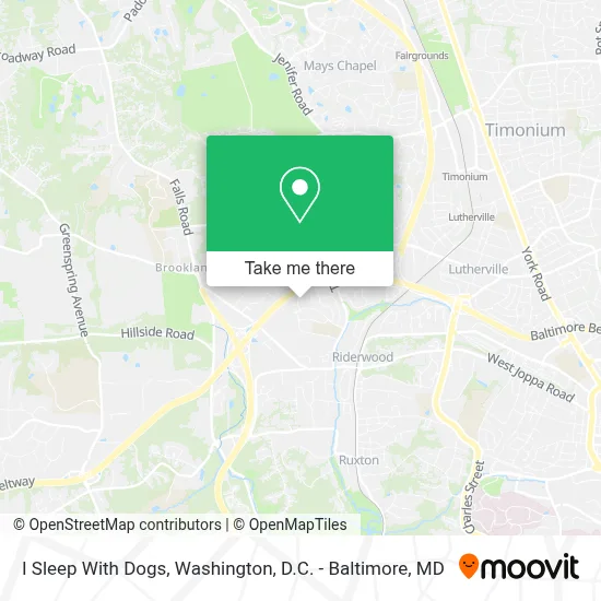 I Sleep With Dogs map