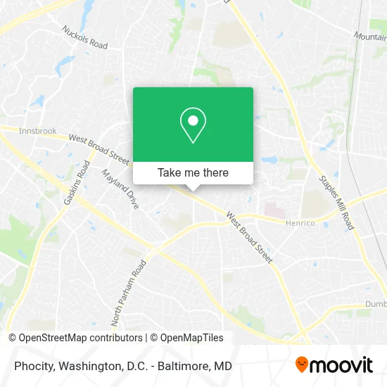 Phocity map