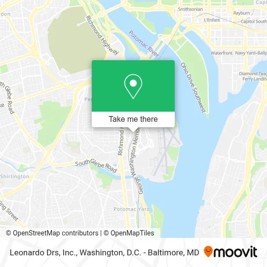 Leonardo Drs, Inc. map