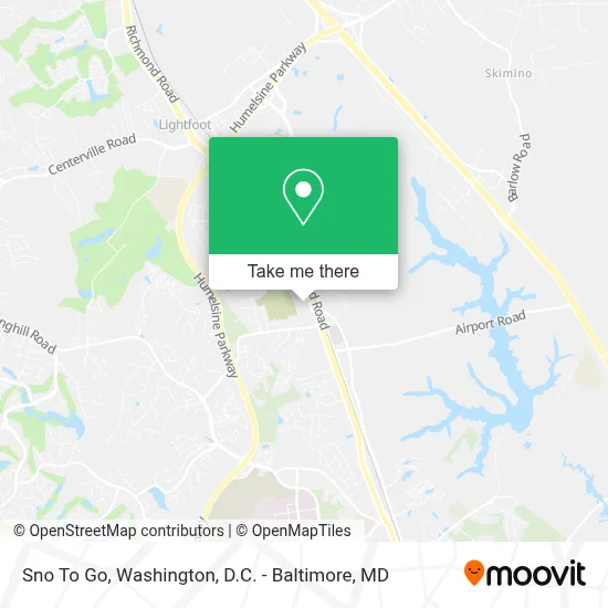 Sno To Go map
