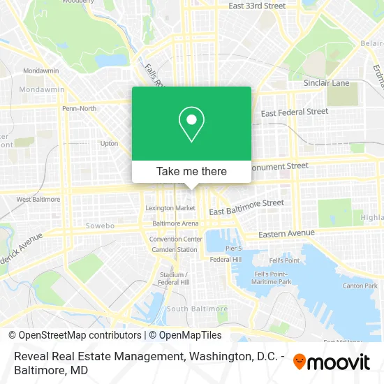 Reveal Real Estate Management map
