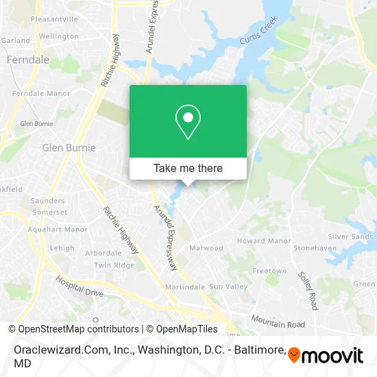 Oraclewizard.Com, Inc. map